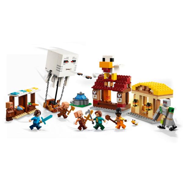 LEGO® Minecraft® 21273 Balón v podobě Ghasta a útok na vesnici (obrázek 4)