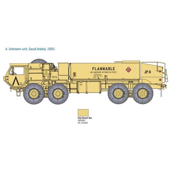 Model Kit military 6554 – M978 Fuel Servicing Truck (1:35)