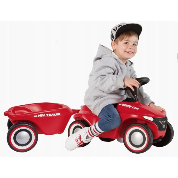 BIG Bobby Car Neo Přívěsný vozík červený (obrázek 3)