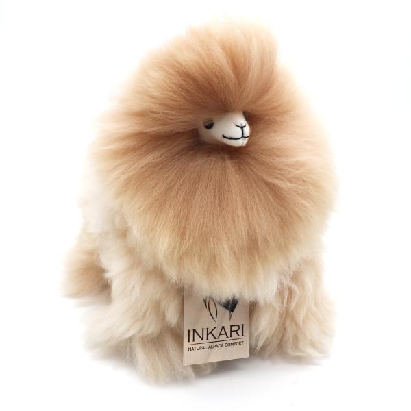 INKARI Plyšová hračka Alpaca Small Monsterfluff Sandstone 23cm
