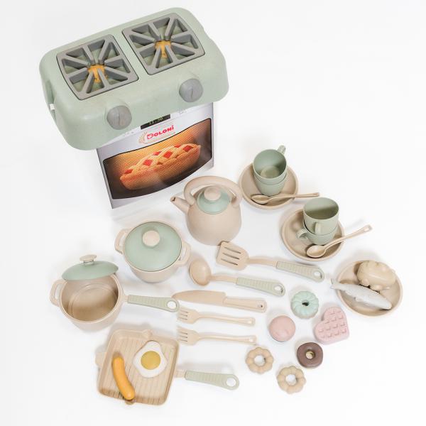 Doloni ECO Line Kuchyňský set zelená + 34 ks příslušenství