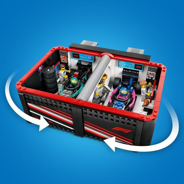 LEGO® City 60444 Garáž F1® a auta Mercedes-AMG a Alpine (obrázek 7)