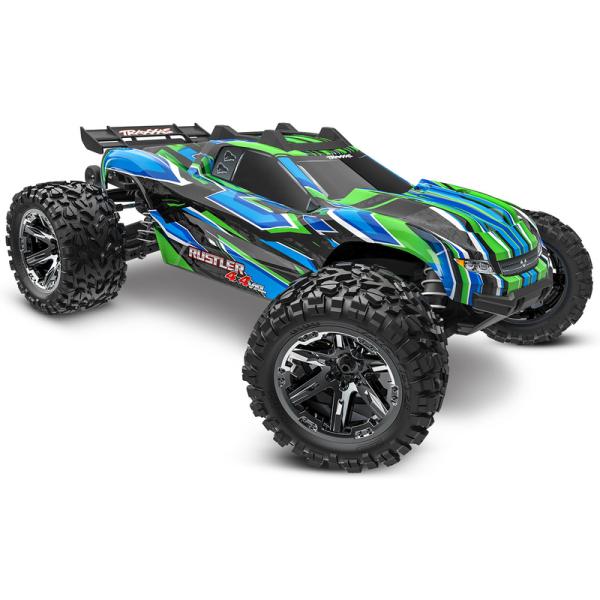 Traxxas Rustler 1:10 VXL HD 4WD RTR modrý (obrázek 9)
