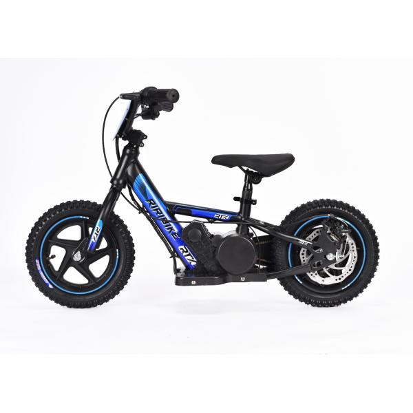 Dětské elektrické odrážedlo RIRIBIKE RTX3 24V (12”), modré, Lithiová baterie, 100W motor, K (obrázek 3)