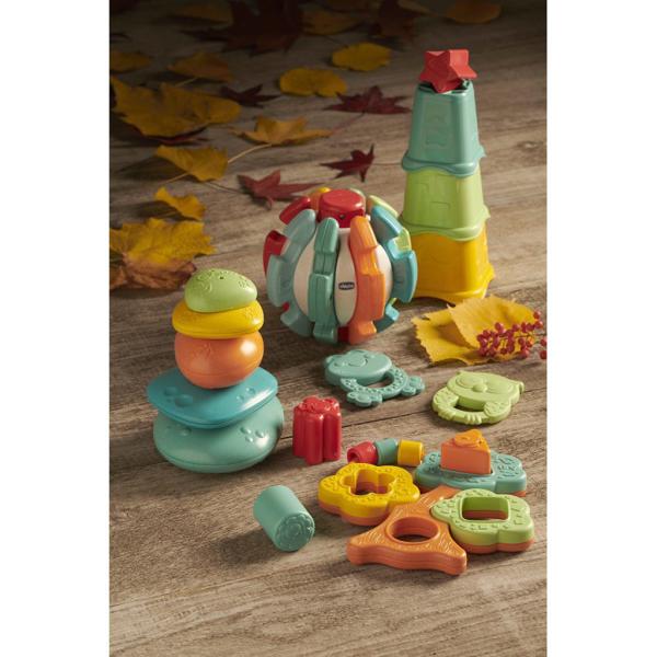 CHICCO Pohárky stohovací barevné Eco+ 6m+ (obrázek 9)