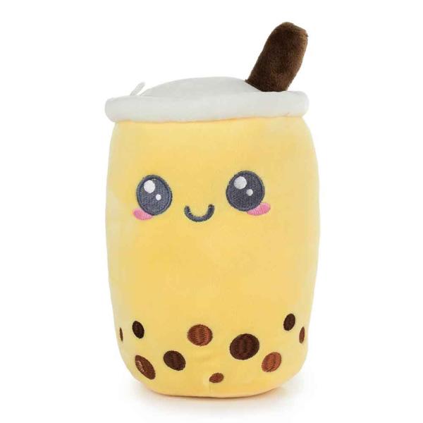 KAWAII BUBBLE TEA žlutý plyšová hračka 22cm