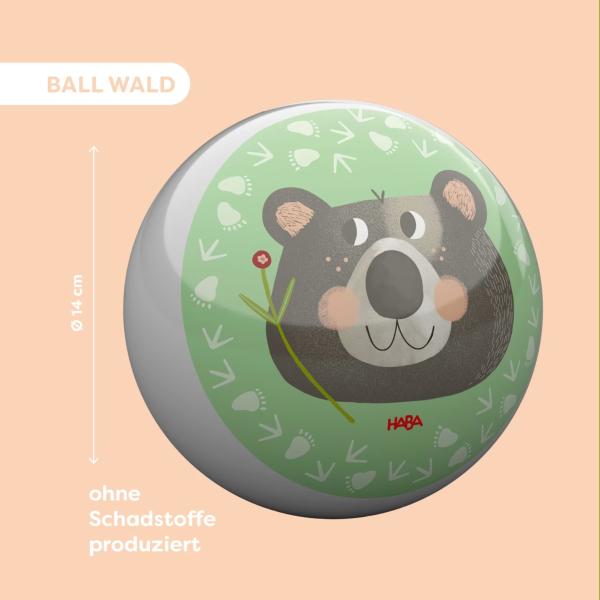 Haba Dětský míč na hraní Les 14 cm