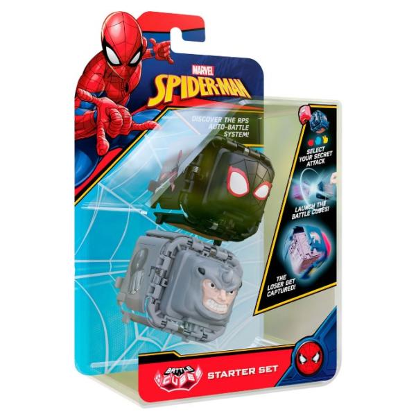 BATTLE CUBES Spiderman viac druhov