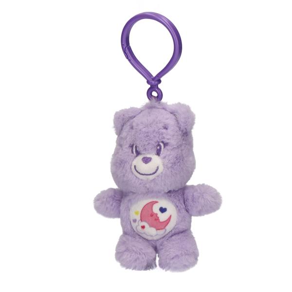 CARE BEARS Fialový klíčenka plyš 12cm