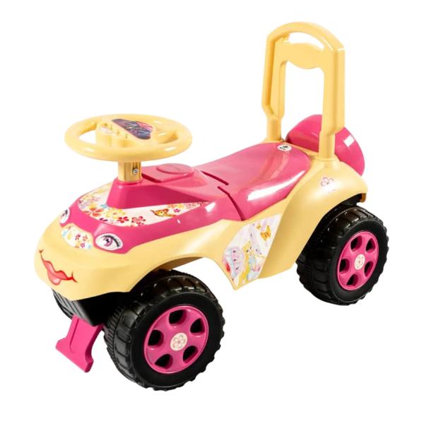 DOLONI Dětské odrážedlo autíčko - růžové