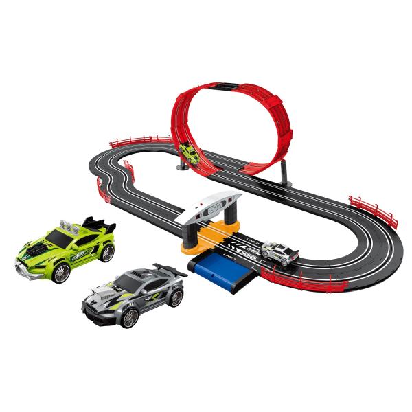 Autodráha se smyčkou 560 cm 2 auta