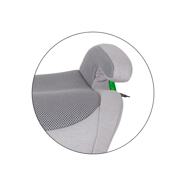 PETITE&MARS Podsedák Optimus Pro i-Size Air Gentle Grey 125 - 150 cm (22-36 kg) (obrázek 9)