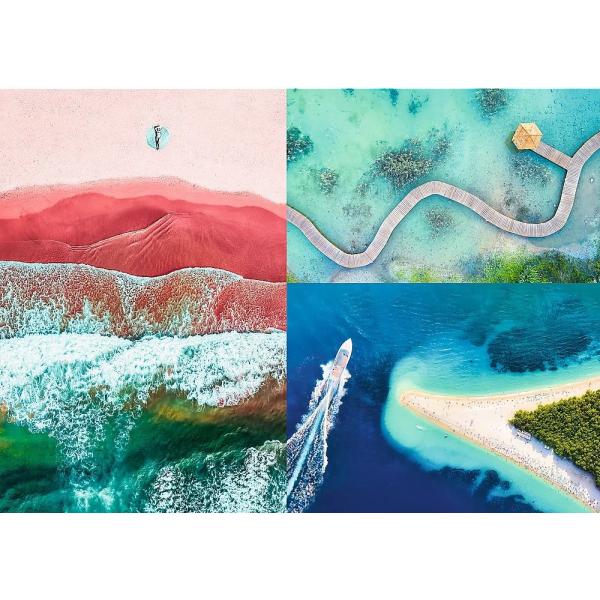 Trefl Prime puzzle 500 UFT – Letecký pohled: Nad vodou