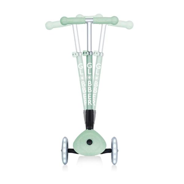 Globber koloběžka Junior Foldable lights Ecologic - Pistachio (obrázek 3)