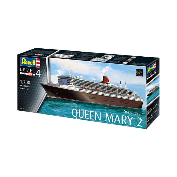 Plastic ModelKit loď 05231 - Queen Mary 2 (1:700) (obrázek 3)