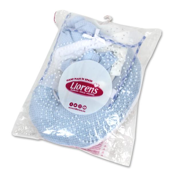 Llorens VRN738-74051 oblečení pro panenku miminko NEW BORN velikosti 40-42 cm (obrázek 3)