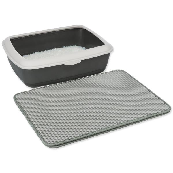 Podložka před toaletu Cat litter tray EVA 35×45cm černá (obrázek 3)