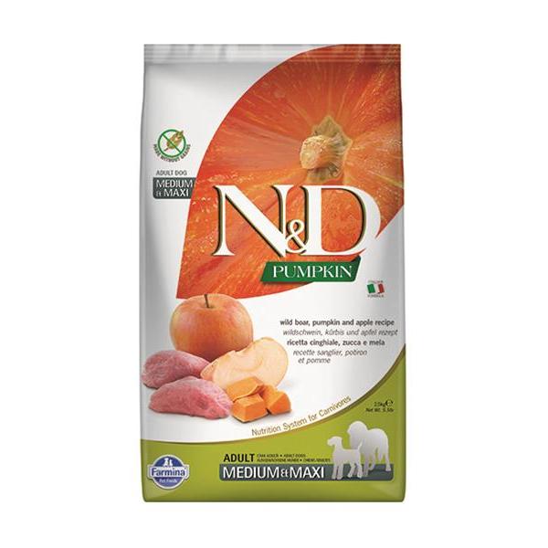 ND Dog Pumpkin Adult M/M 2,5kg pes, jablko