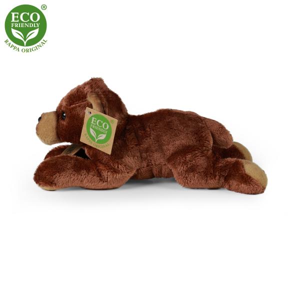 Plyšový medvěd ležící 18 cm ECO-FRIENDLY (obrázek 3)
