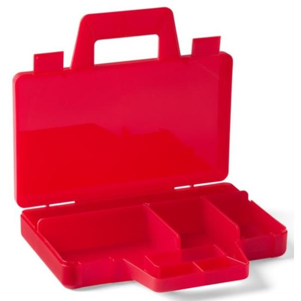 LEGO® úložný box TO-GO – červená