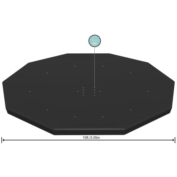 Bestway 58036 Krycí plachta pro nadzemní bazény 305 cm