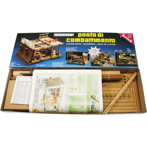 Mantua Model Dělová paluba řez 1:23 kit (obrázek 8)