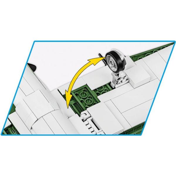 Cobi 5737 II WW P-47 Thunderbolt, 1:32, 477 k, 1 f (obrázek 4)