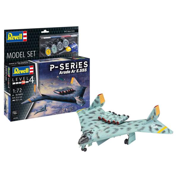 ModelSet letadlo 63790 - Arado Ar E.555 - P-Series (1:72) (obrázek 10)
