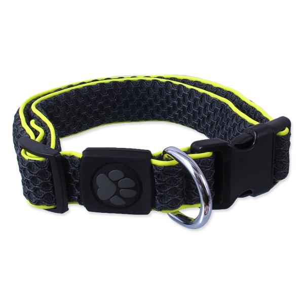 Obojek Active Dog Mellow S šedý 2,5x28-40cm