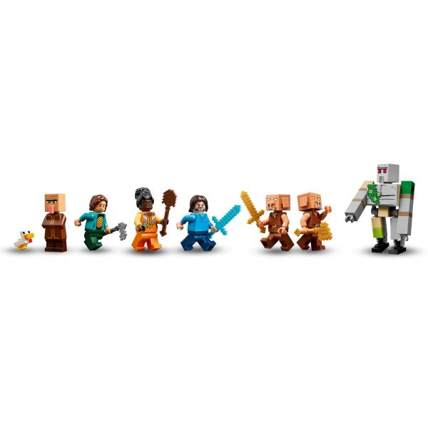 LEGO® Minecraft® 21273 Balón v podobě Ghasta a útok na vesnici (obrázek 10)
