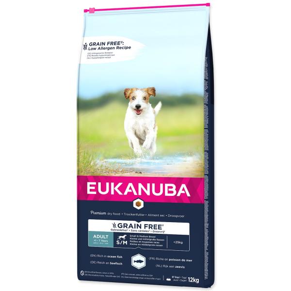Euk Adult Small & Medium Grain Free OF 12kg (obrázek 3)