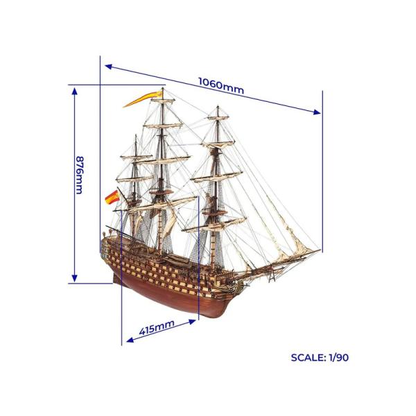 OCCRE Santísima Trinidad 1:90 kit