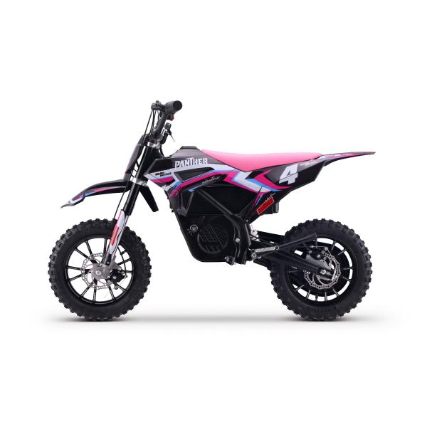 Elektrický Motocross pro děti Beneo Motors Panther růžový - 550W (obrázek 4)