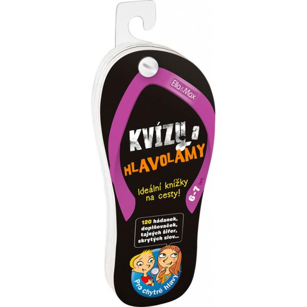 Kvízy a hádanky, 6-7 let - Zábava na cesty