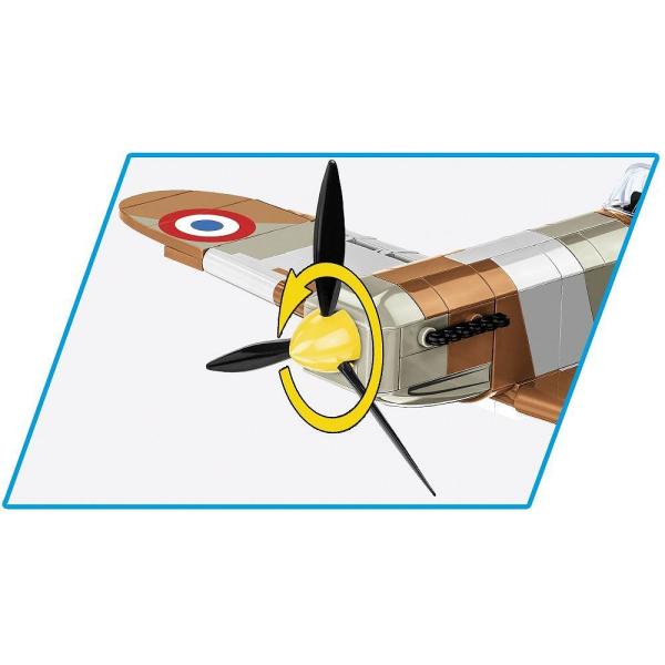 Cobi II WW Dewoitine D.520, 1:32, 335 k, 1 f (obrázek 3)