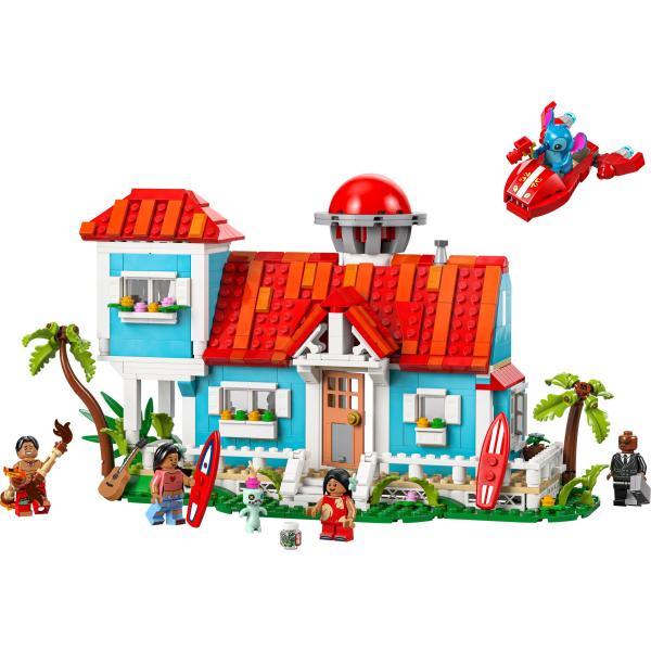 LEGO® Disney 43268 Lilo a Stitch a domeček na pláži