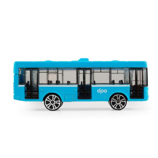 Kovový autobus DPO Ostrava modrý 8 cm (obrázek 6)