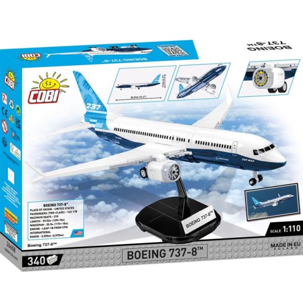 Cobi Boeing 737 Max 8, 1:110, 315 k (obrázek 3)