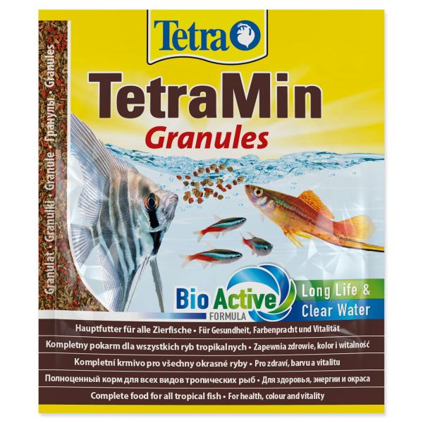 Krmivo Tetra Min Granules sáček 15g