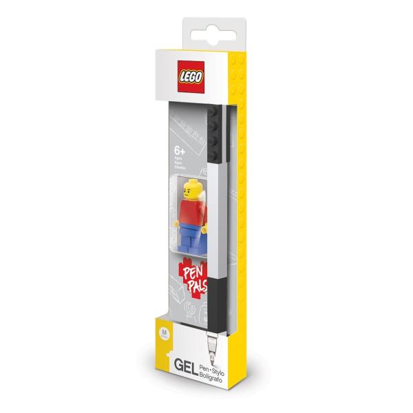 LEGO® Gelové pero s minifigurkou, černé - 1 ks