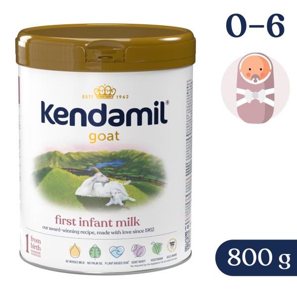 KENDAMIL Kozí počáteční mléko 1 (800 g) DHA+