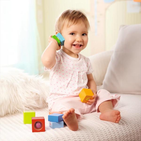 Haba První objevovací kostky pro nejmenší Zvukové vnímání od 12 měsíců