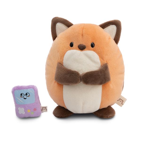 NICI plyš MyMochi Liška Geeks 16cm s videohrou v dárkovém balení