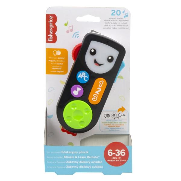 Mattel Fisher Price Výukový ovladač CZ/CZ/ENG/HU/PL HHM24 (obrázek 3)
