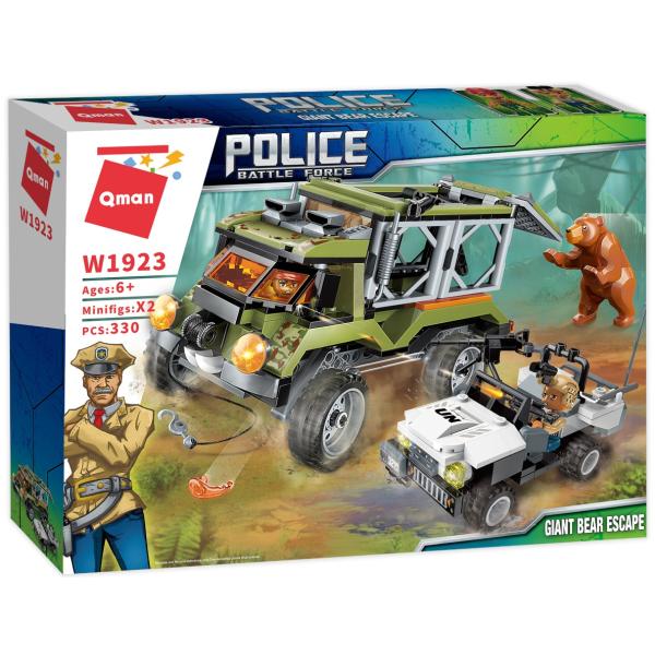 Qman Police Battle Force W1923 Útěk medvěda obrovského