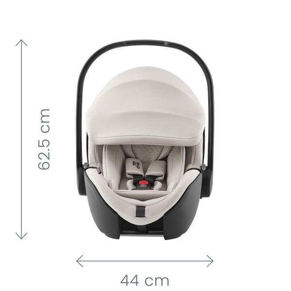 Autosedačka set Baby-Safe Pro + Vario Base 5Z + autosedačka Dualfix 5z Classic, Deep Black (obrázek 4)