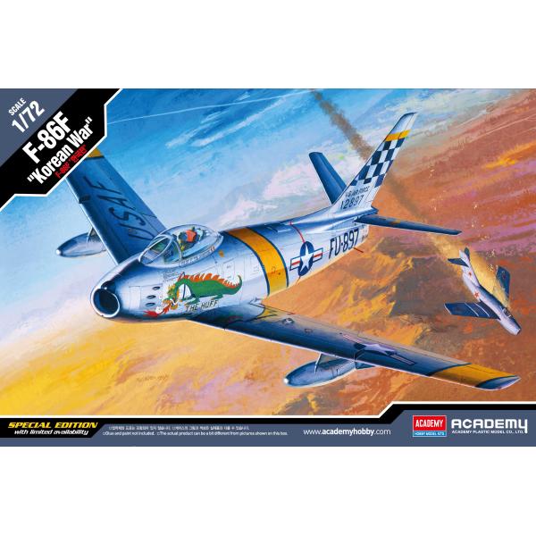Model Kit letadlo 12546 - F-86F "KOREAN WAR" LE: (1:72)