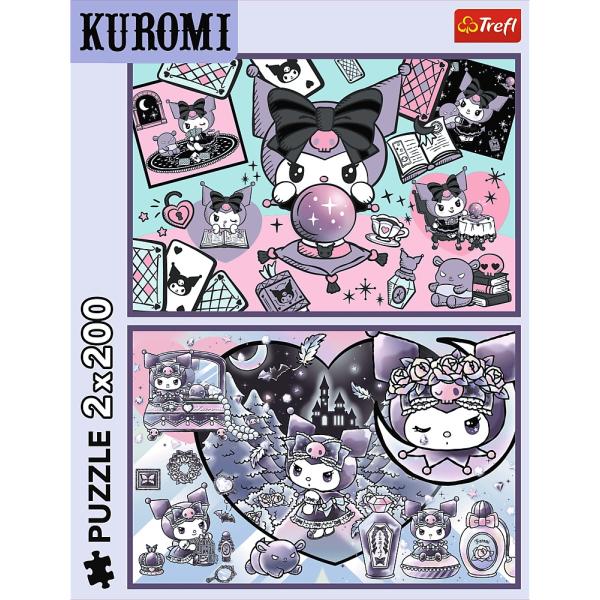 Trefl Puzzle 2x200 Neplechy s Kuromi / Hello Kitty (obrázek 4)