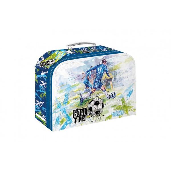 Kufrík školský papierový Goal time 35x23x10cm