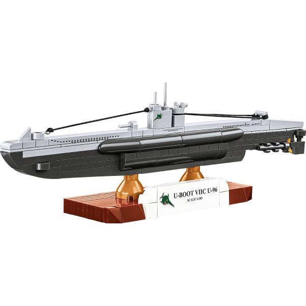 Cobi 4857 II WW Německá ponorka U-Boot VIIC U-96, 1:300, 162 k